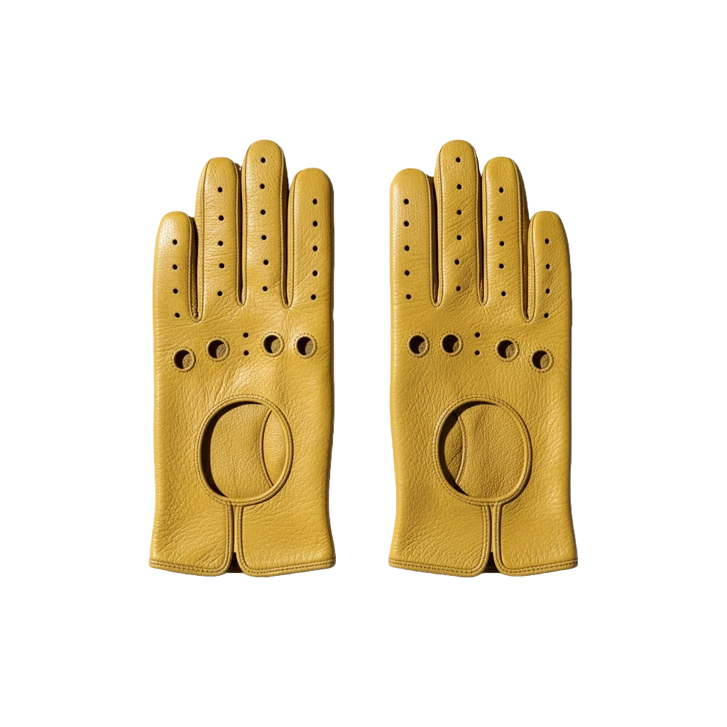 Ochre Ladies Driving Gloves
